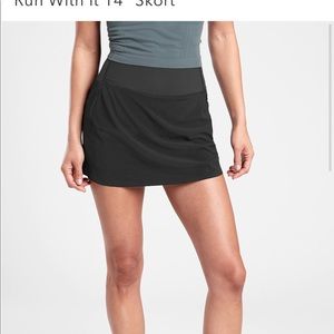 Athleta Run with It Skort 14”
